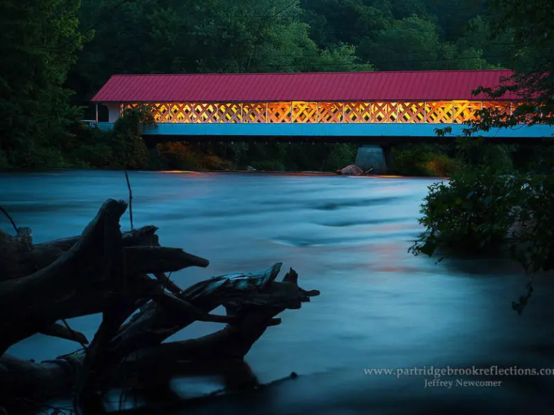 Ashuelot Evening Winchester, NH Jeffrey Newcomer