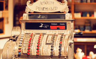 antique cash register