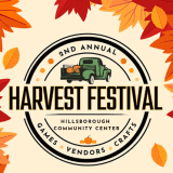 harvest festival logo flyer